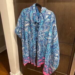 Lilly pultizer scarf‎ shall one size